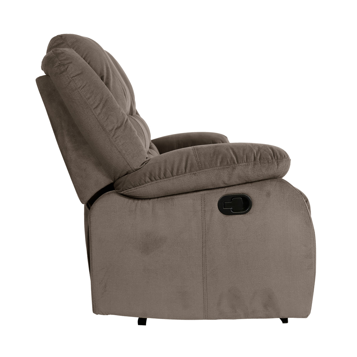Jarita Chocolate Reclining Chair from Homelegance - Luna Furniture