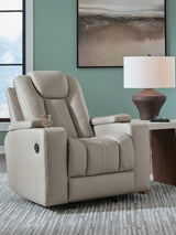 Elevate Edges Coin Glider Recliner from Ashley - Luna Furniture