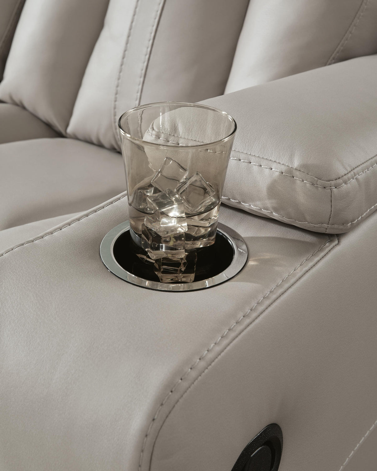 Elevate Edges Coin Glider Recliner from Ashley - Luna Furniture