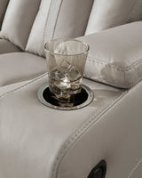 Elevate Edges Coin Reclining Living Room Set