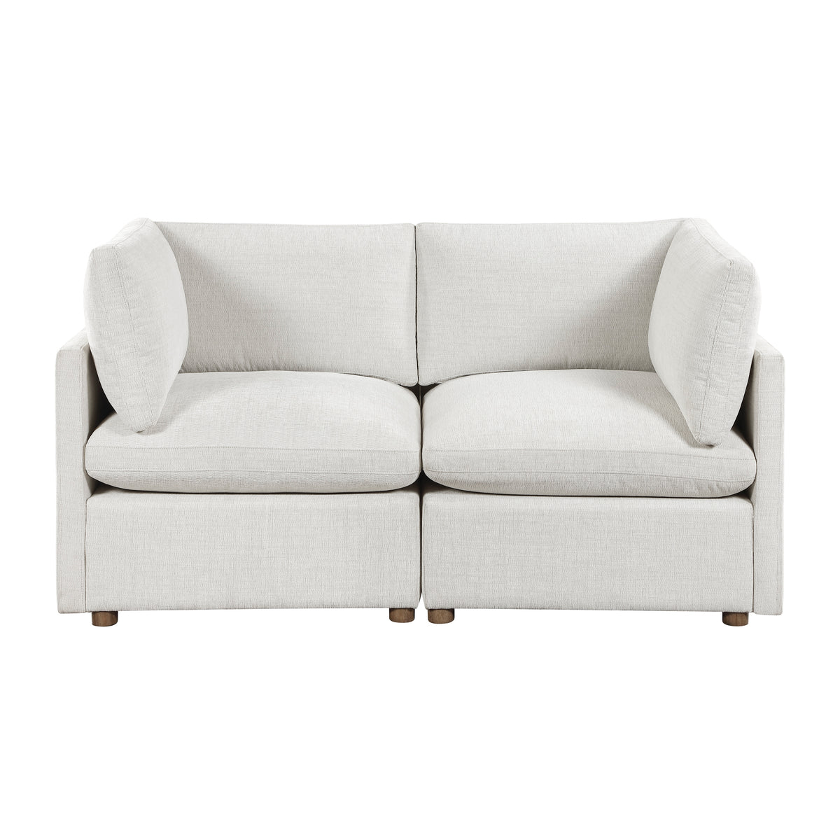 Jarita Chocolate Double Reclining Sofa from Homelegance - Luna Furniture