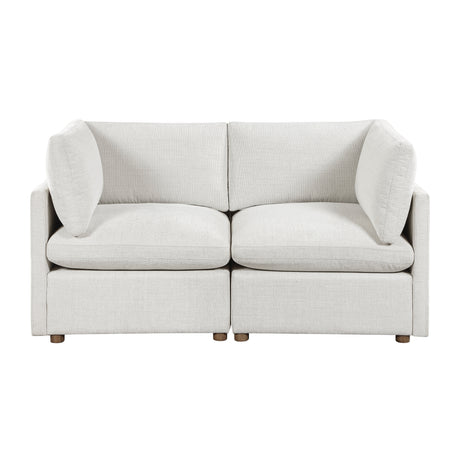Jarita Chocolate Double Reclining Sofa from Homelegance - Luna Furniture
