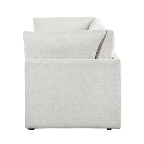 Annex Beige Chenille Loveseat from Homelegance - Luna Furniture