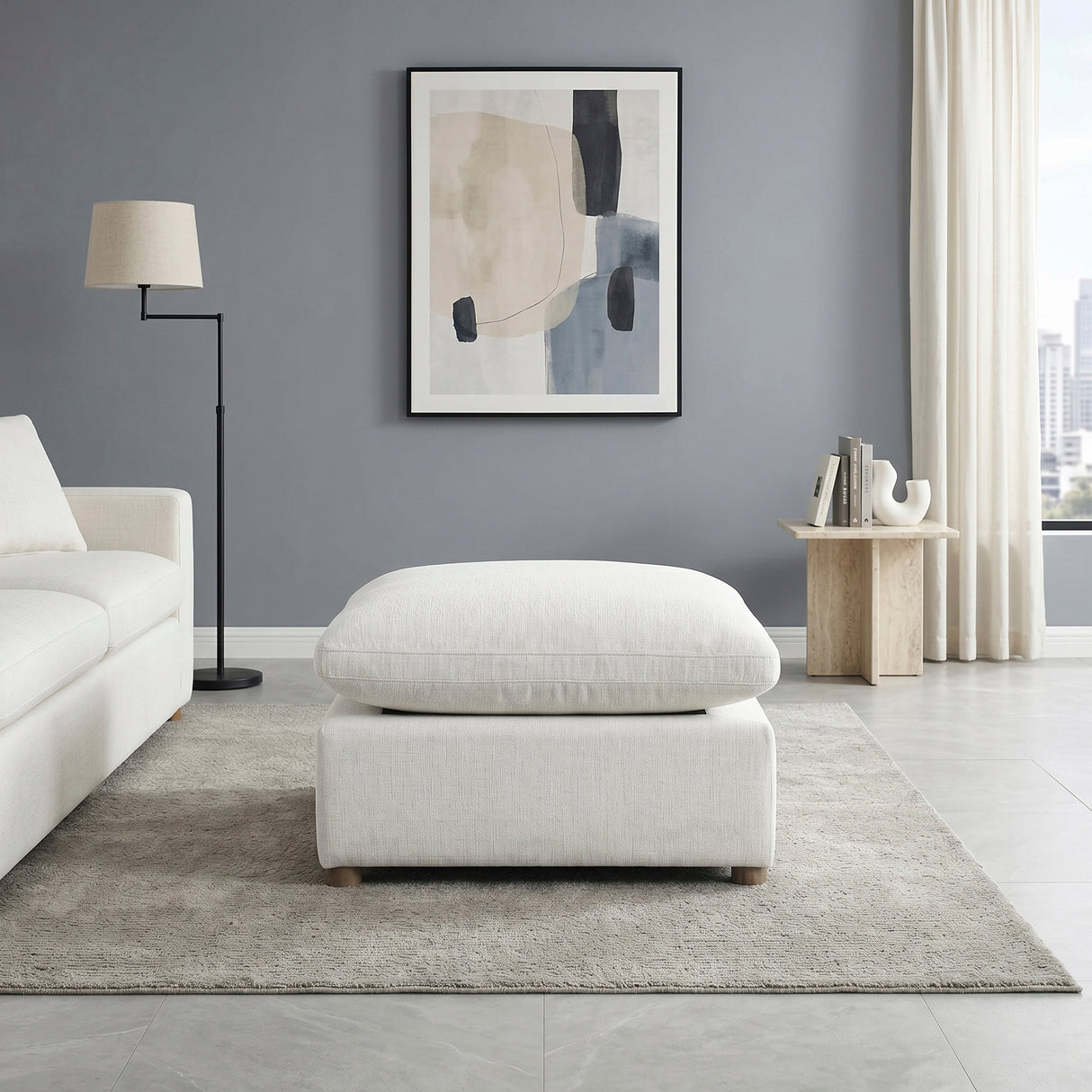 8338BE-4 Ottoman from Homelegance - Luna Furniture