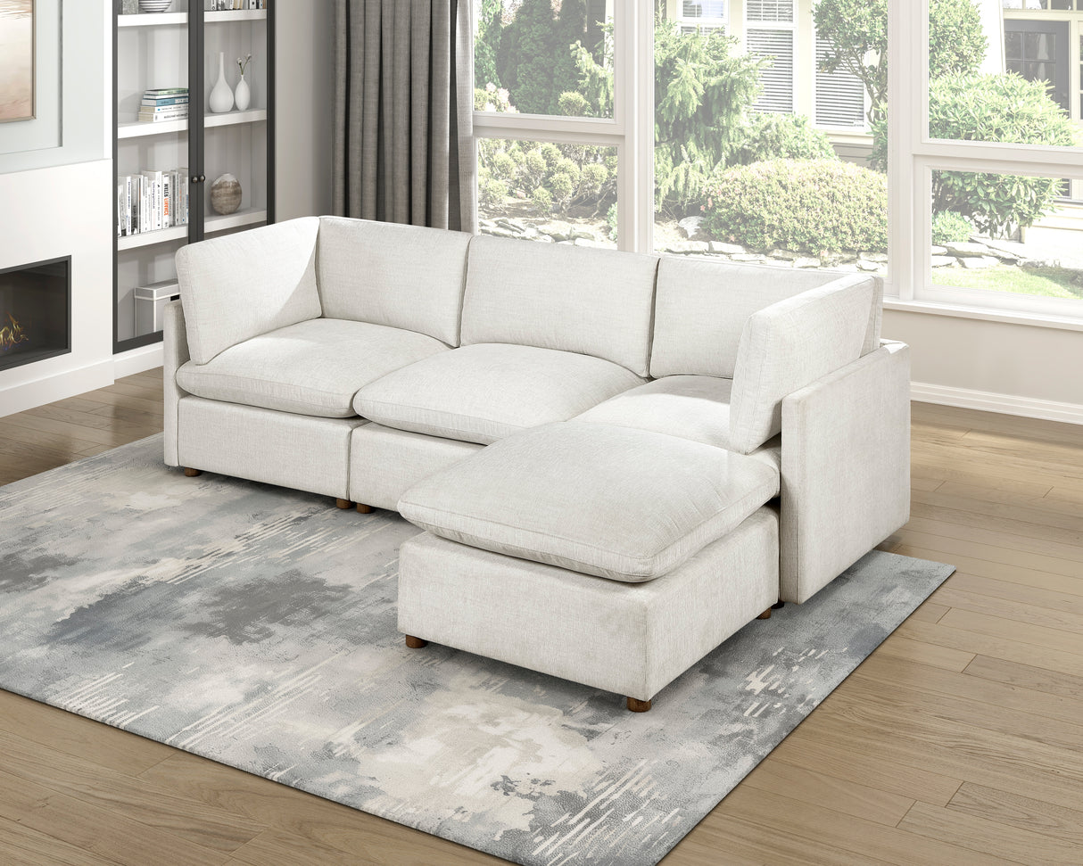 8338BE-4 Ottoman from Homelegance - Luna Furniture