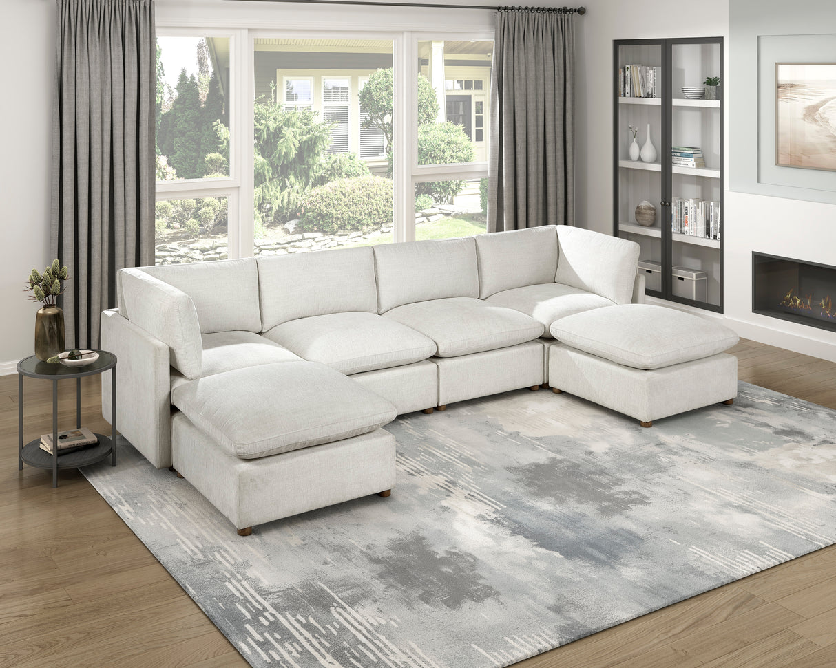 8338BE-4 Ottoman from Homelegance - Luna Furniture