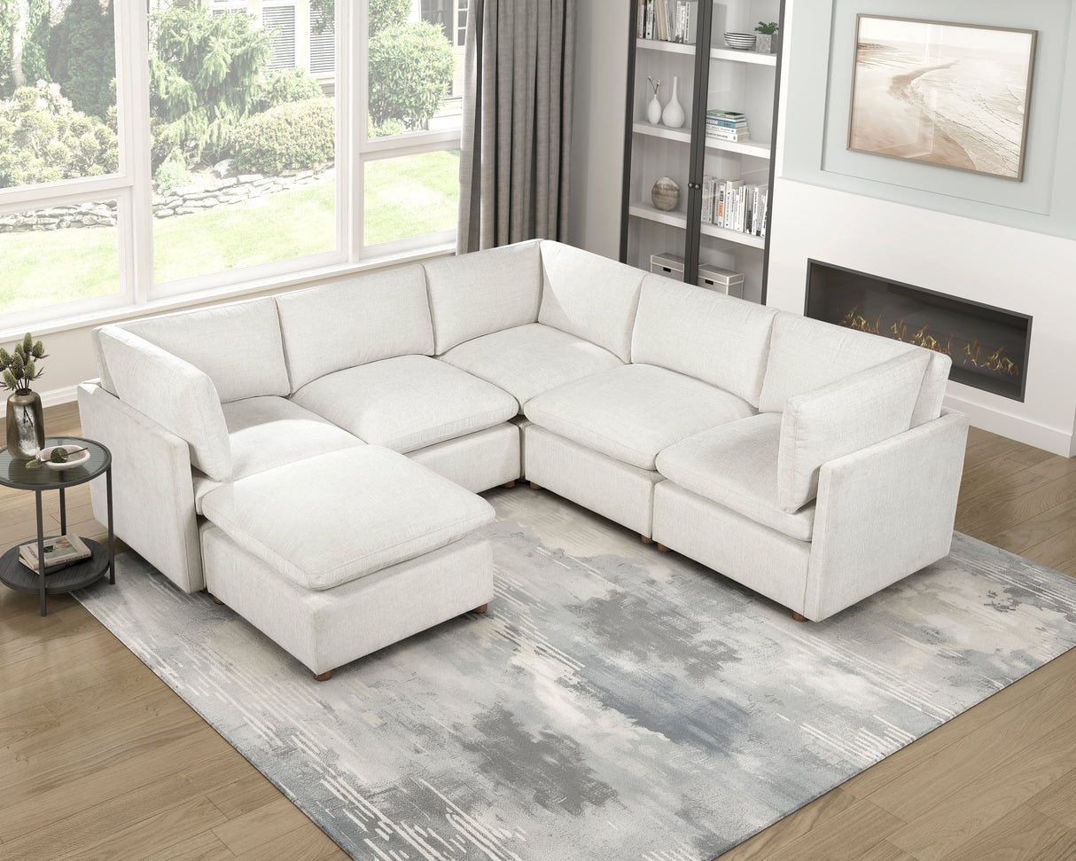 8338BE-4 Ottoman from Homelegance - Luna Furniture