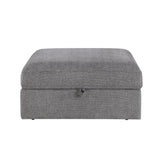 8340GRY-4 Storage Ottoman from Homelegance - Luna Furniture