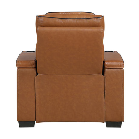 Cyber Brown Power Reclining Living Room Set from Homelegance - Luna Furniture