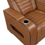 Phyllis Light Gray 2-Piece Reclining Living Room Set from Homelegance - Luna Furniture
