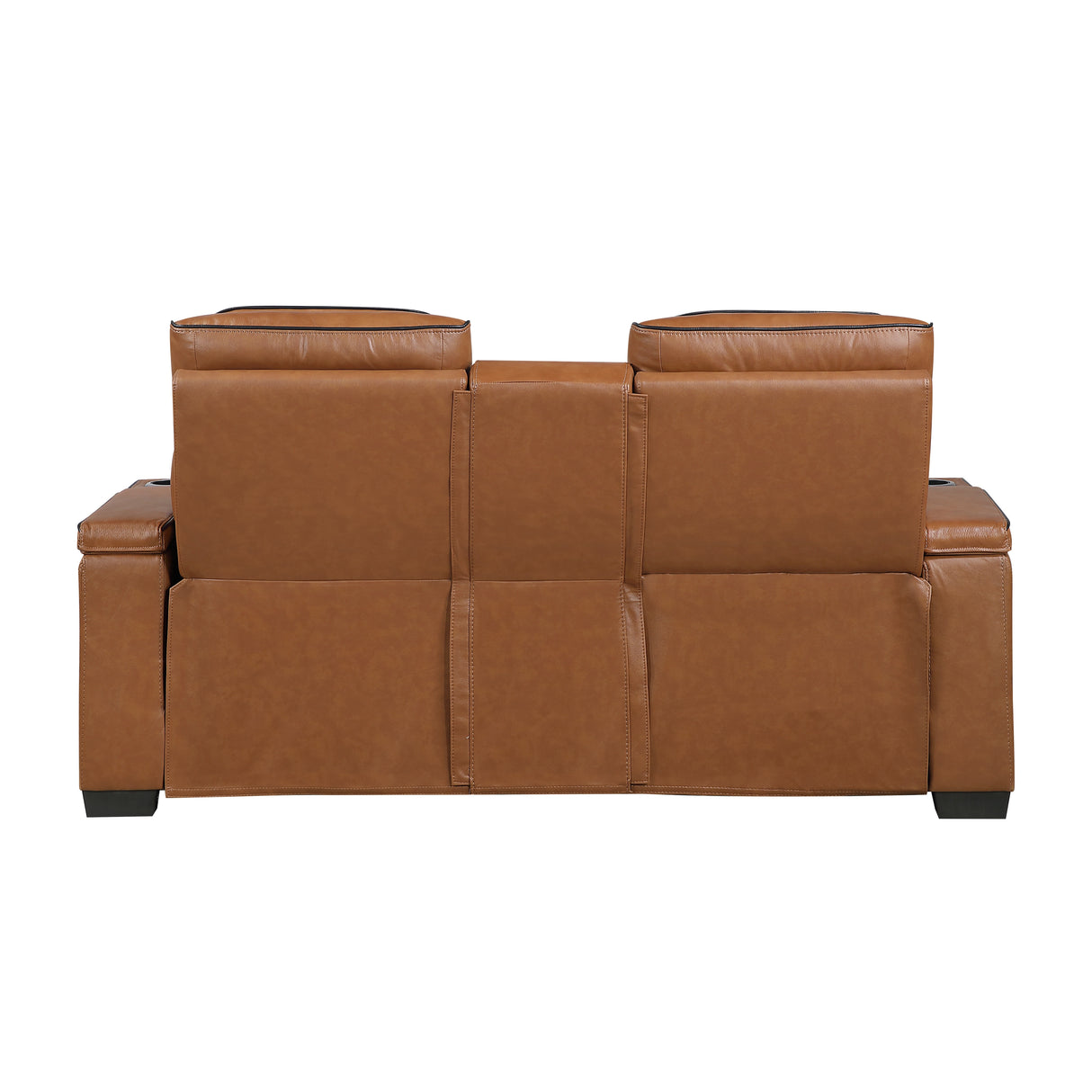 Cyber Brown 2-Piece Power Reclining Living Room Set from Homelegance - Luna Furniture