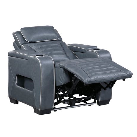 Cyber Blue Power Reclining Living Room Set from Homelegance - Luna Furniture