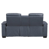 Cyber Blue 2-Piece Power Reclining Living Room Set from Homelegance - Luna Furniture