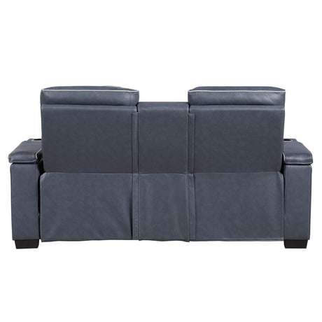 Cyber Blue Power Reclining Living Room Set from Homelegance - Luna Furniture