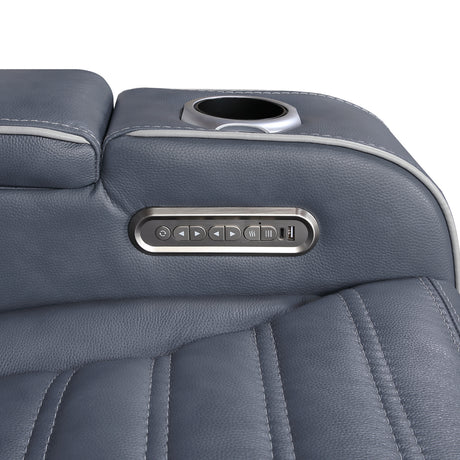 Cyber Blue Power Reclining Living Room Set from Homelegance - Luna Furniture