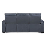 Cyber Blue 2-Piece Power Reclining Living Room Set from Homelegance - Luna Furniture