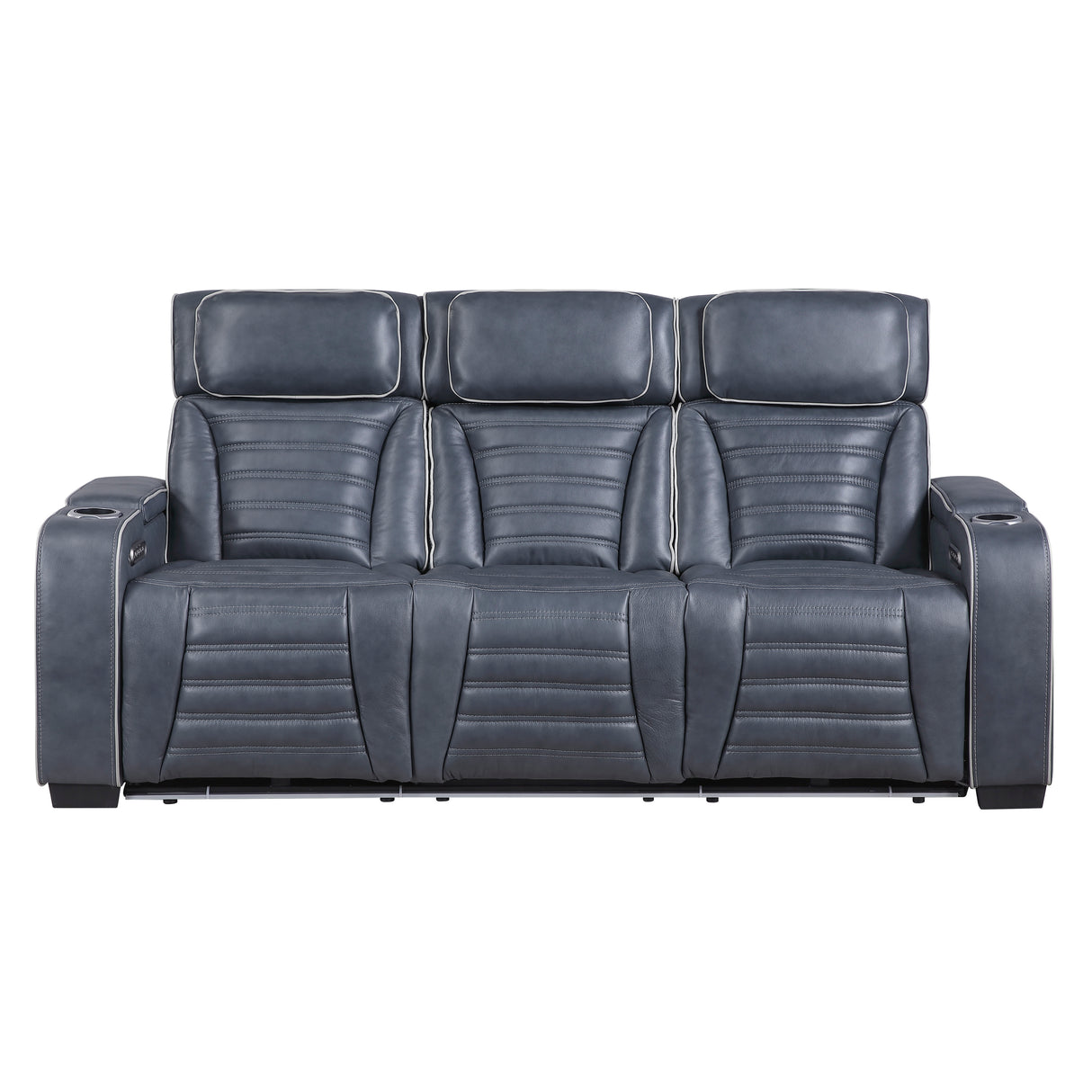 Cyber Blue 2-Piece Power Reclining Living Room Set from Homelegance - Luna Furniture