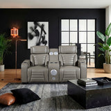 Cyber Gray 2-Piece Power Reclining Living Room Set