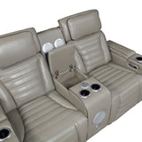 Cyber Gray 2-Piece Power Reclining Living Room Set