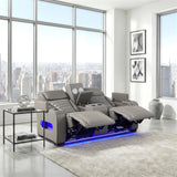Cyber Gray 2-Piece Power Reclining Living Room Set