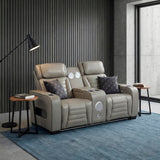 Cyber Gray 2-Piece Power Reclining Living Room Set