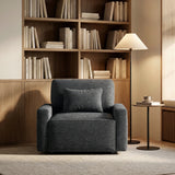 8345DGY-1 Convertible Sleeper Chair with Charging Ports from Homelegance - Luna Furniture