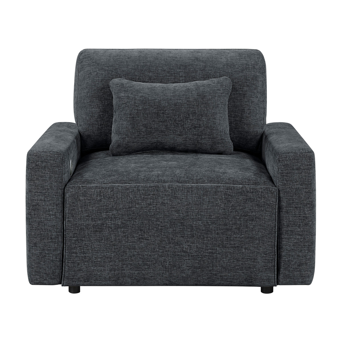 Cyber Gray 2-Piece Power Reclining Living Room Set from Homelegance - Luna Furniture
