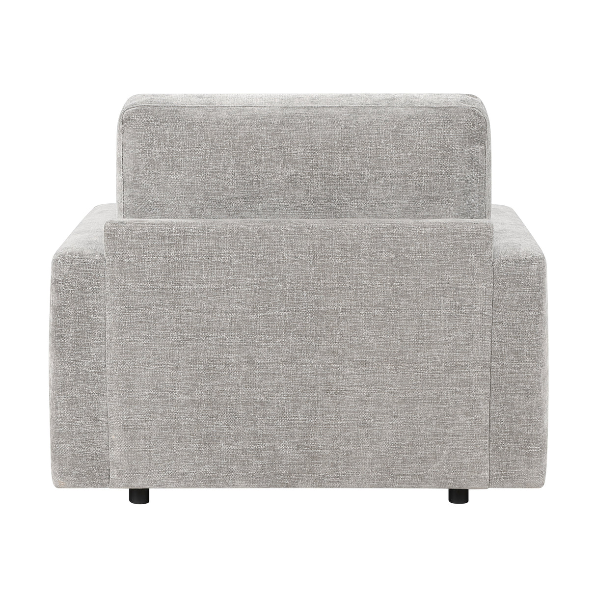 Cumulus Gray 2-Piece Right Side Chaise Sectional with Convertible Queen Sleeper