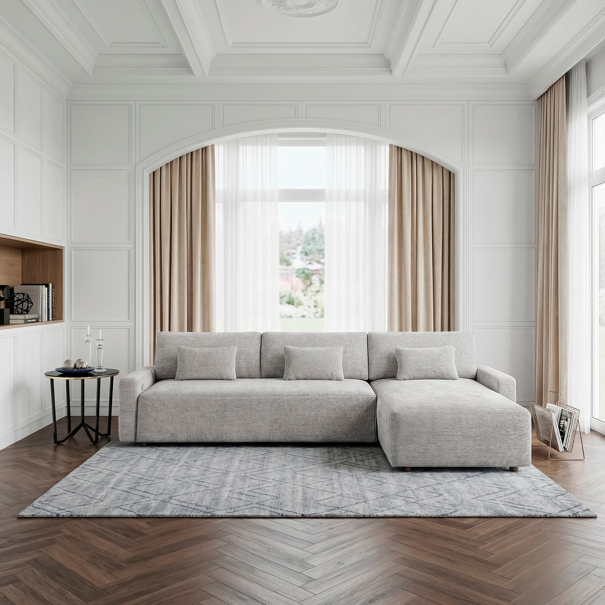 8345GRY*23LRC from Homelegance - Luna Furniture