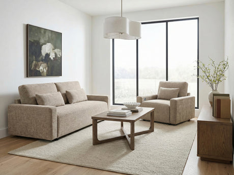 8345TPE-1 Convertible Sleeper Chair with Charging Ports from Homelegance - Luna Furniture
