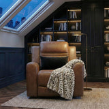 Hearth Brown Reclining Chair from Homelegance - Luna Furniture