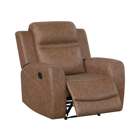 Hearth Brown Reclining Living Room Set from Homelegance - Luna Furniture