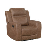Hearth Brown Reclining Living Room Set from Homelegance - Luna Furniture