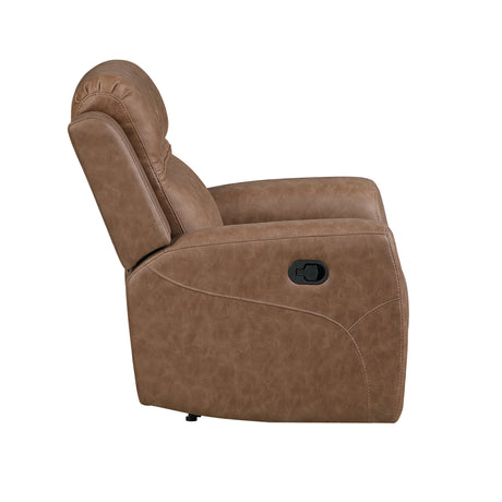 Hearth Brown Reclining Living Room Set from Homelegance - Luna Furniture