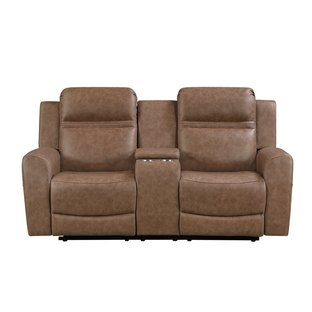 Hearth Charcoal Reclining Chair from Homelegance - Luna Furniture