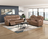 Hearth Charcoal Reclining Chair from Homelegance - Luna Furniture
