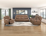 Hearth Charcoal Reclining Chair from Homelegance - Luna Furniture
