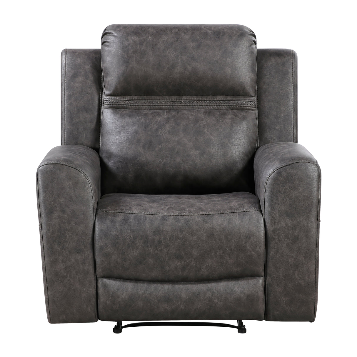 Hearth Charcoal 3-Piece Reclining Living Room Set from Homelegance - Luna Furniture