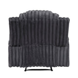 Phyllis Dark Gray Reclining Living Room Set from Homelegance - Luna Furniture