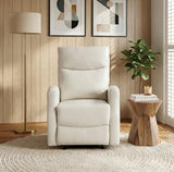 Heisley Beige Reclining Chair from Homelegance - Luna Furniture