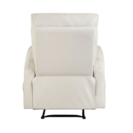 Phyllis Light Gray Double Reclining Loveseat with Center Console and Cup Holders from Homelegance - Luna Furniture