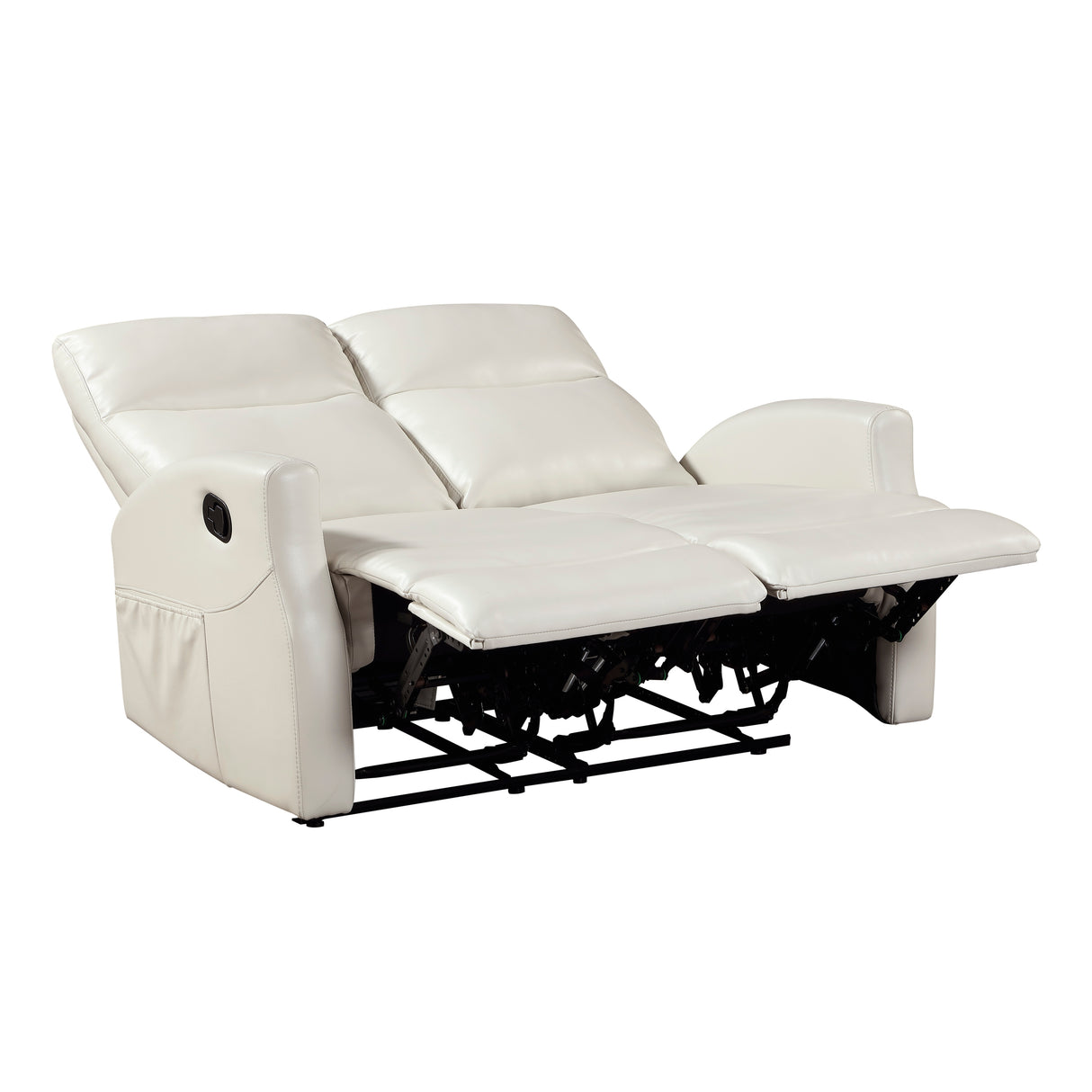 Heisley Beige 2-Piece Reclining Living Room Set from Homelegance - Luna Furniture