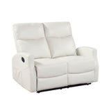 Heisley Beige 2-Piece Reclining Living Room Set from Homelegance - Luna Furniture