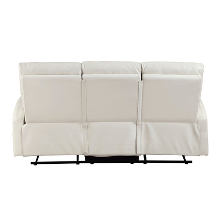 Heisley Beige Double Reclining Sofa from Homelegance - Luna Furniture