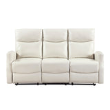 Heisley Beige 2-Piece Reclining Living Room Set from Homelegance - Luna Furniture
