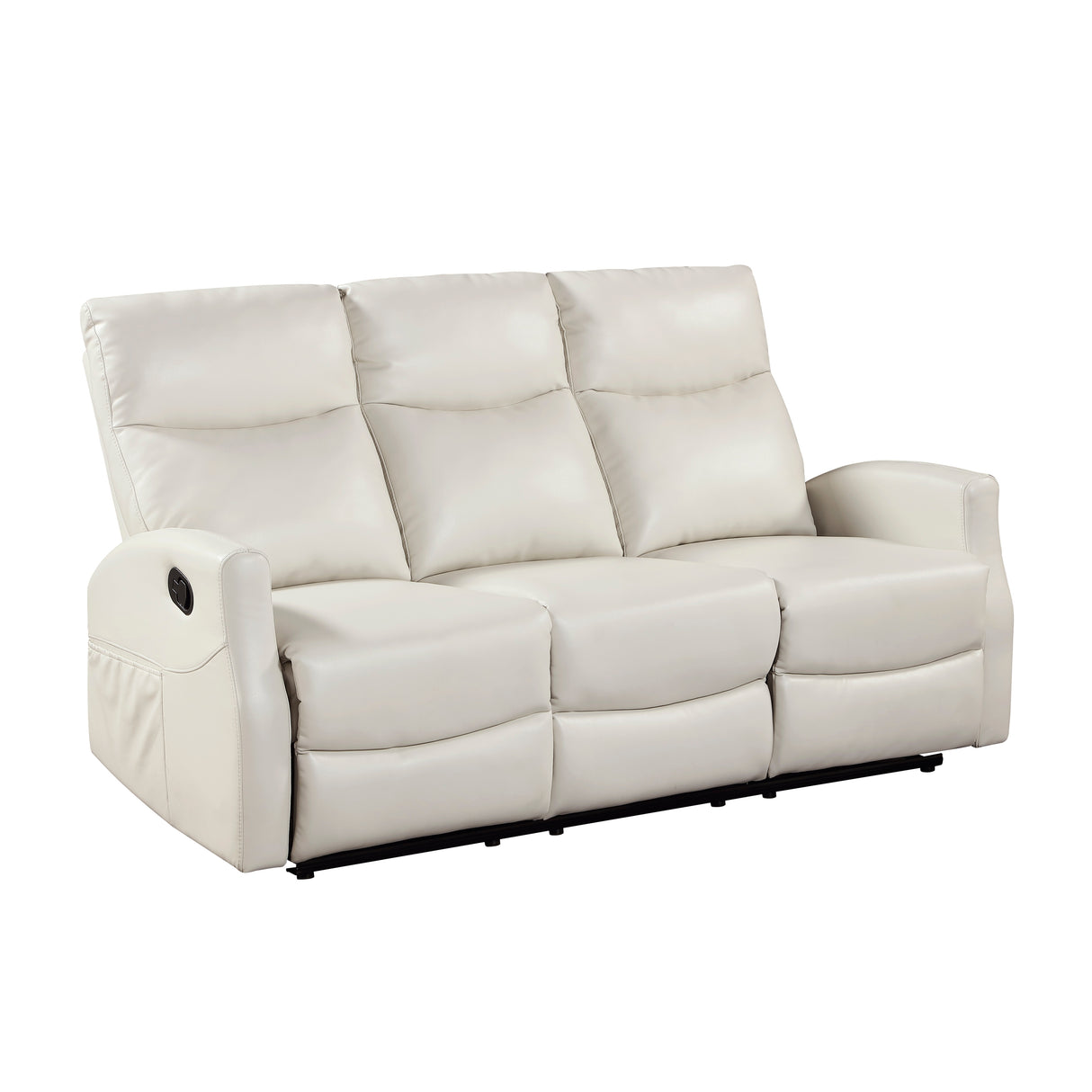 Heisley Beige 2-Piece Reclining Living Room Set from Homelegance - Luna Furniture