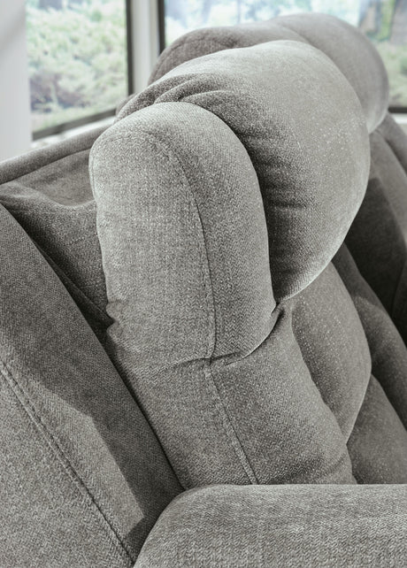 Mixed Motion Shadow Power Reclining Sofa from Ashley Furniture - Luna Furniture