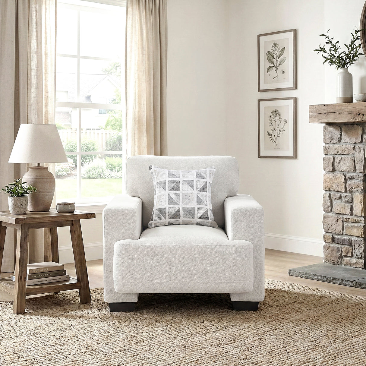 Cove Beige Chair from Homelegance - Luna Furniture