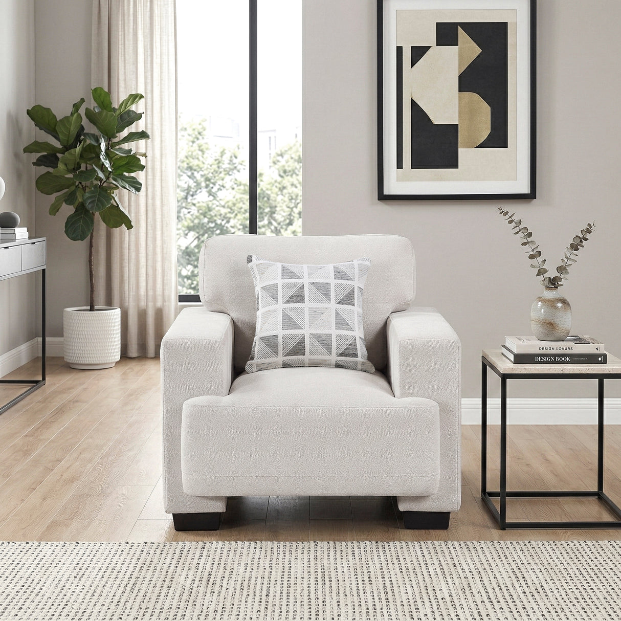 Cove Beige Chair from Homelegance - Luna Furniture