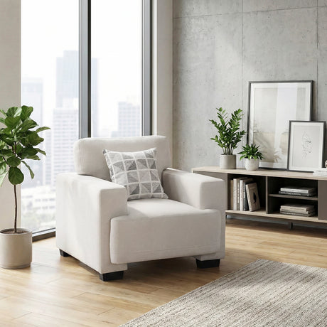 Cove Beige Chair from Homelegance - Luna Furniture